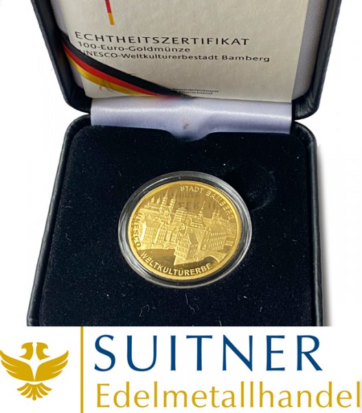 100 Euro Bamberg Gold In Lubeck Kaufen Edelmetallhandel Lubeck Dennis Suitner E K